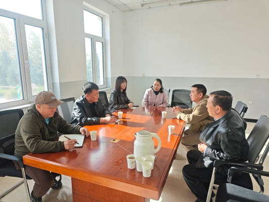 中国人寿财险兴安中心支公司党委书记下沉帮扶一线 共商嘎查产业发展振兴路径